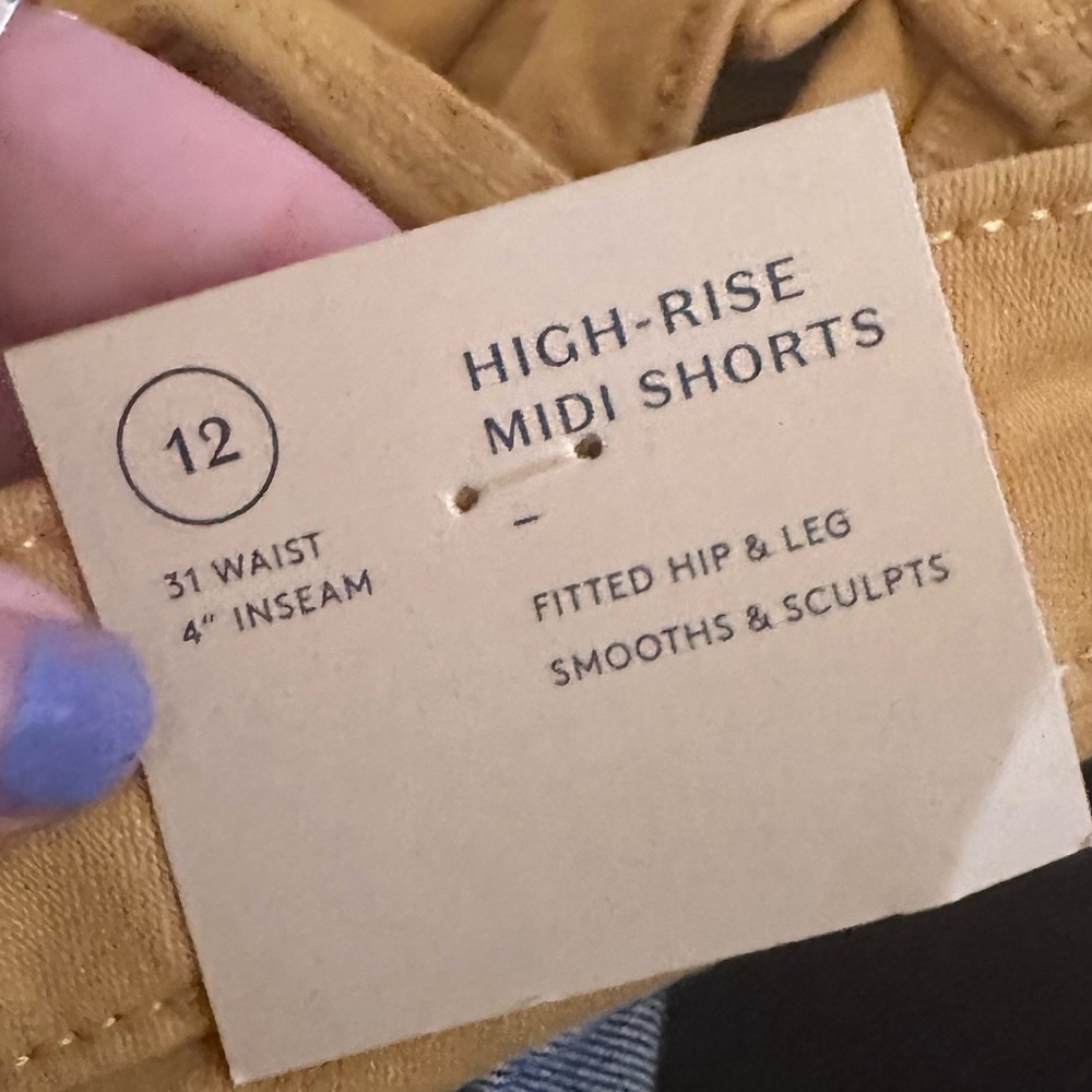 Universal Thread High Rise MIDI Shorts